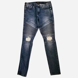 PAC Sun Men’s Jeans 30x30 Stacked Skinny Distressed Torn